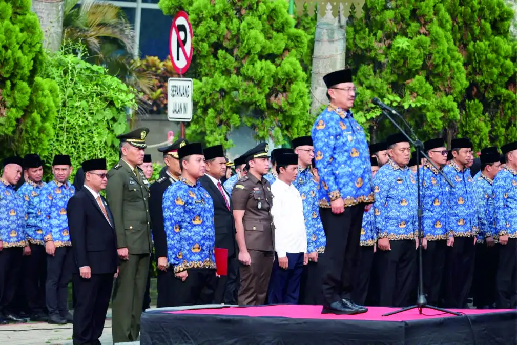 Plh. Wali Kota Bekasi Abdul Harris Bobihoe Pimpin Upacara Hari Lahir Pancasila, Tegaskan Nilai Persatuan Bangsa